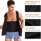 Wellshot Men's 2-in-1 Steel Bones Compression Vest