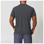 Wellshot Men’s Short Sleeve Crew Neck T-Shirt – Premium Fit for Everyday Comfort, Casual Streetwear or Workwear