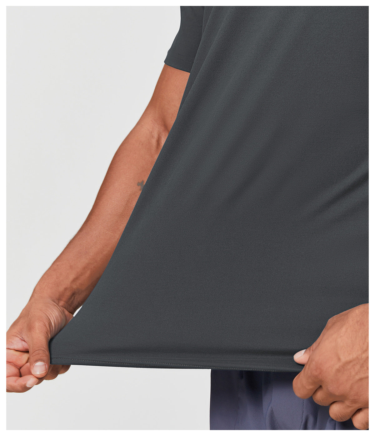 Wellshot Men’s Short Sleeve Crew Neck T-Shirt – Premium Fit for Everyday Comfort, Casual Streetwear or Workwear