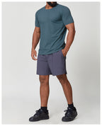 Wellshot Men’s Short Sleeve Crew Neck T-Shirt – Premium Fit for Everyday Comfort, Casual Streetwear or Workwear