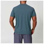 Wellshot Men’s Short Sleeve Crew Neck T-Shirt – Premium Fit for Everyday Comfort, Casual Streetwear or Workwear