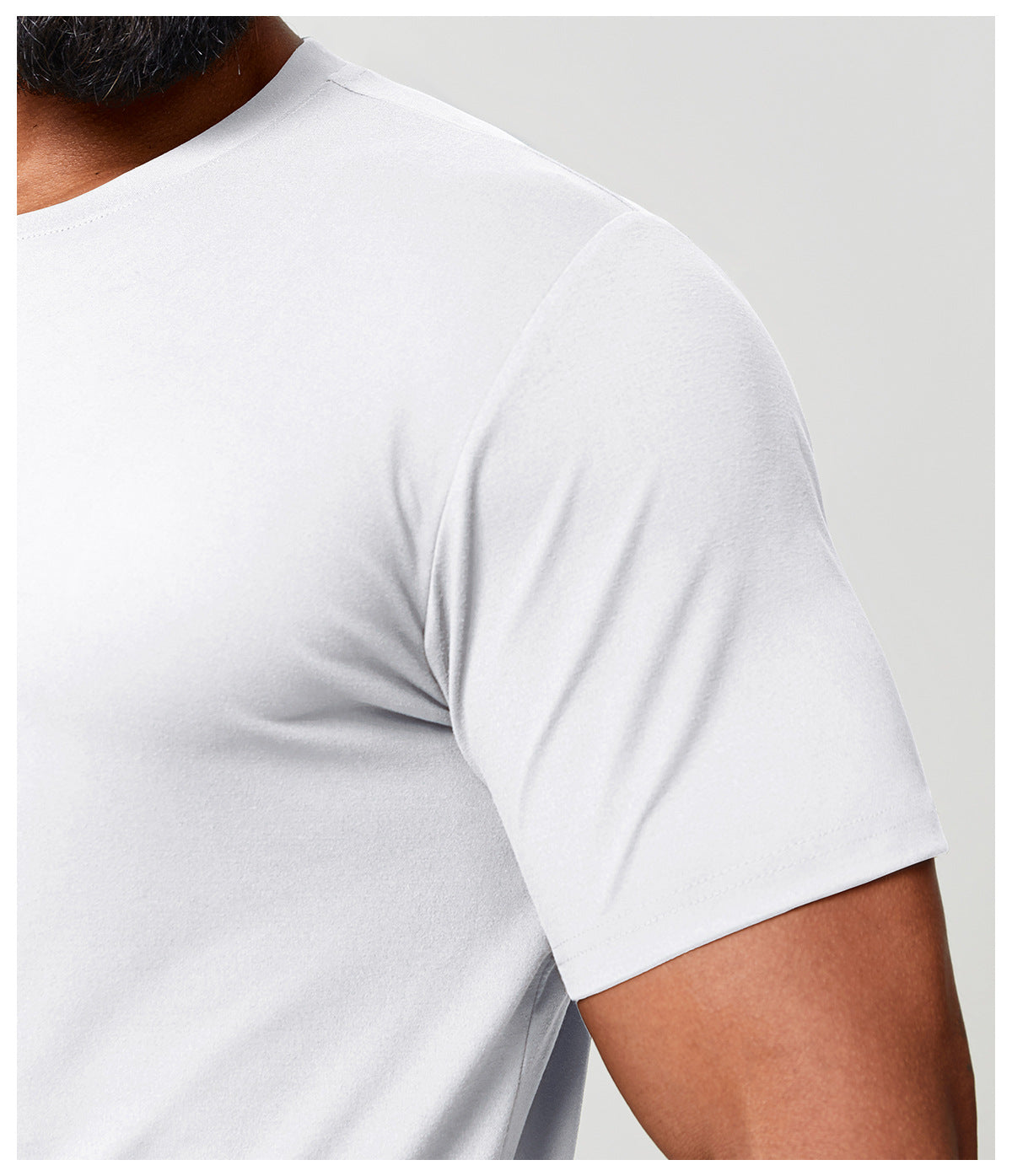 Wellshot Men’s Short Sleeve Crew Neck T-Shirt – Premium Fit for Everyday Comfort, Casual Streetwear or Workwear