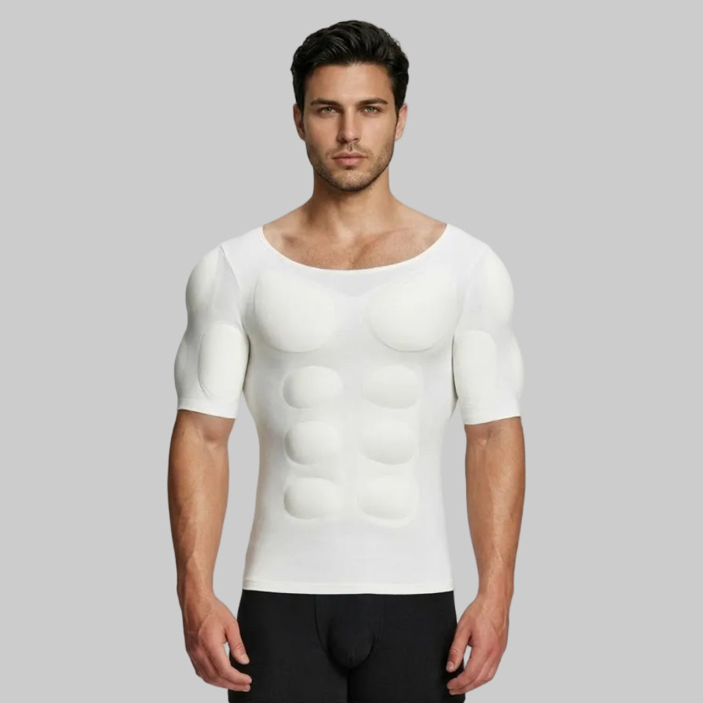 Wellshot Men's Muscle Enhancement Shaping Top