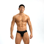 Wellshot Men's 3 PCS Classic Low-Rise Breathable Briefs, Solid Color