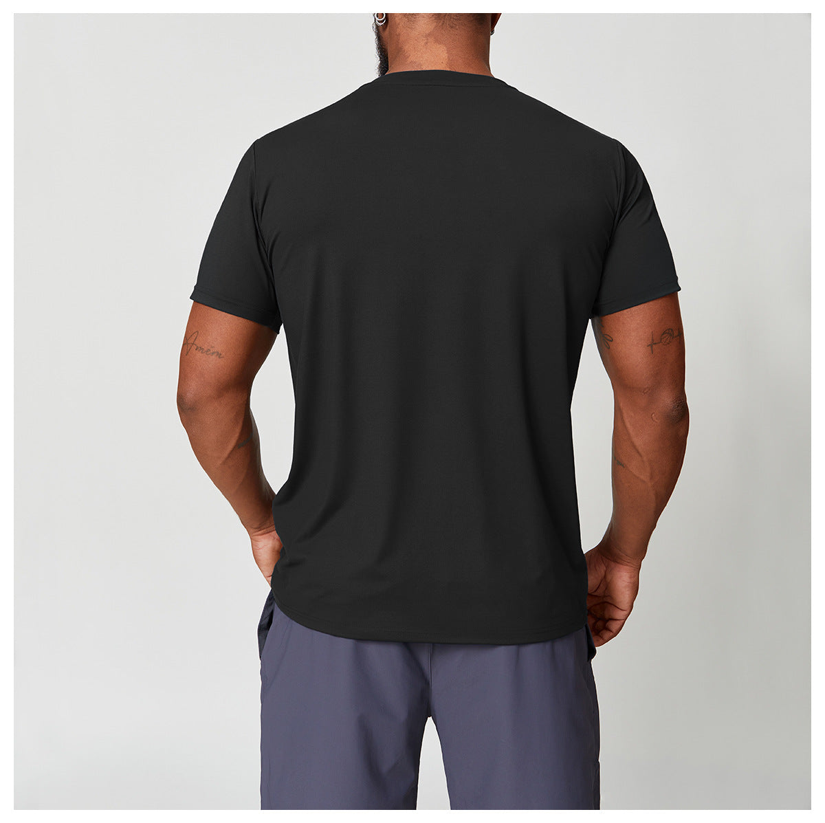 Wellshot Men’s Short Sleeve Crew Neck T-Shirt – Premium Fit for Everyday Comfort, Casual Streetwear or Workwear