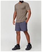 Wellshot Men’s Short Sleeve Crew Neck T-Shirt – Premium Fit for Everyday Comfort, Casual Streetwear or Workwear