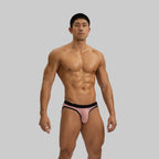 Wellshot Men's 3 PCS Classic Low-Rise Breathable Briefs, Solid Color