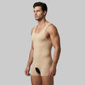 Wellshot Herren-U-Ausschnitt-Body mit starker Kompression