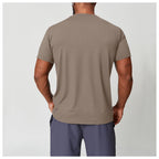 Wellshot Men’s Short Sleeve Crew Neck T-Shirt – Premium Fit for Everyday Comfort, Casual Streetwear or Workwear