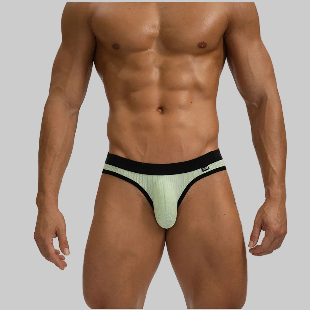 Wellshot Men's 3 PCS Classic Low-Rise Breathable Briefs, Solid Color