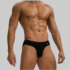 Wellshot Men's 3 PCS Classic Low-Rise Breathable Briefs, Solid Color