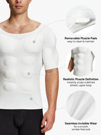 Wellshot Men's Muscle Enhancement Shaping Top