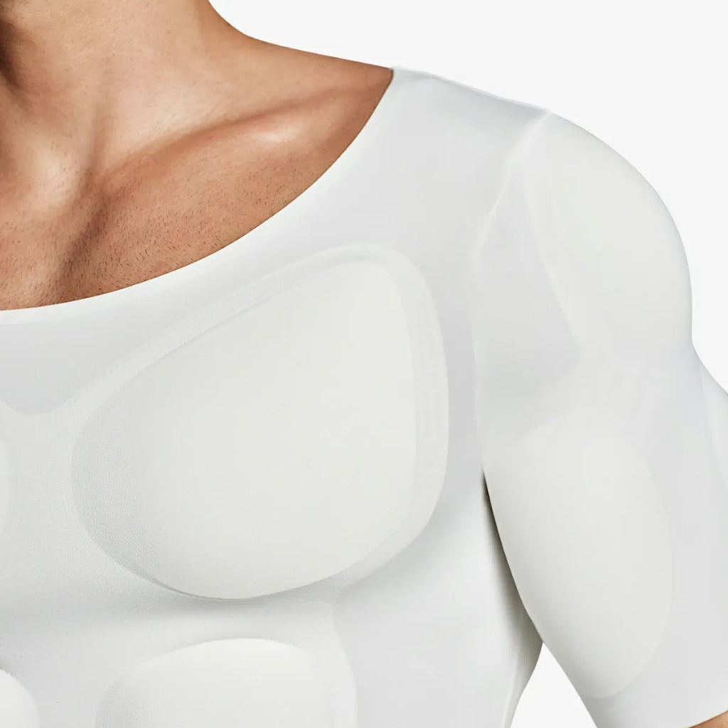 Wellshot Men's Muscle Enhancement Shaping Top