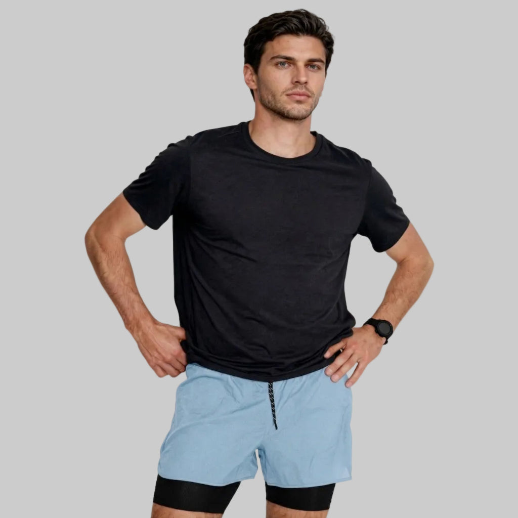 Wellshot Men’s Short Sleeve Crew Neck T-Shirt – Premium Fit for Everyday Comfort, Casual Streetwear or Workwear