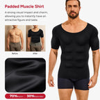 Wellshot Men's Muscle Enhancement Shaping Top